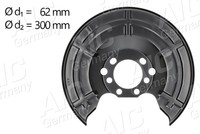 Aic Spritzblech Ankerblech Hinten Links Rechts FüR Opel Corsa C F08 F68