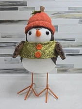 Harvest Fall Way To Celebrate Fabric Bird Green Shirt Orange Hat