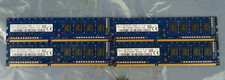 Lot of 4 SK HYNIX 4GB DDR3 1Rx8 PC3-12800U DIMM RAM HMT451U6AFR8C-PB TESTED