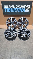 62 cerchi in lega Nissan qashqai R18 originali cod N87801 7jx18 et40 con valvole