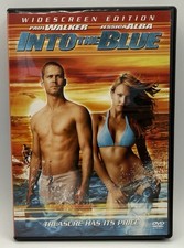 Into the Blue DVD Widescreen Paul Walker Jessica Alba Scott Caan Josh Brolin