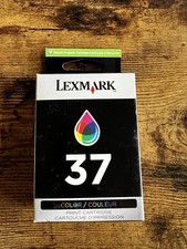 Lexmark 37 Color Ink Cartridge OEM Sealed   Fits Z2400 / X3630 / X5650 Printers