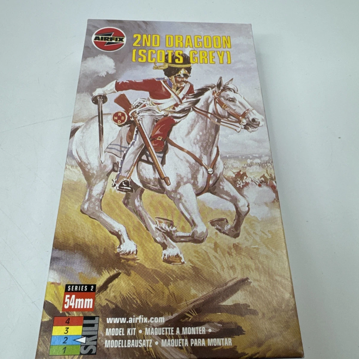 Figurine Airfix/Historex 54 Mm - Guerre D'Indépendance Américaine 1776 - Assemblé Et Peint - Occasion