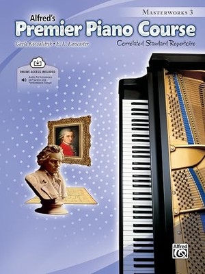 Premier Piano Course Masterworks, Bk 3: Correlated... - Staff, Alfred Publishing