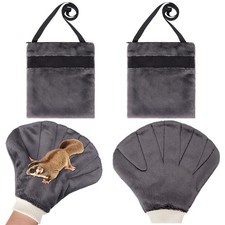 4 Pcs Sugar Glider Bonding Pouch Mitt Sleeping Bag Small Animal Outdoor Bre...