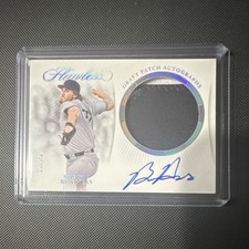 Panini Flawless Draft Patch Autographs Ben Hess New York Baseball Card 24/25