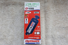 Optimate Tecmate 12V 2400mA USB Charger and 3...