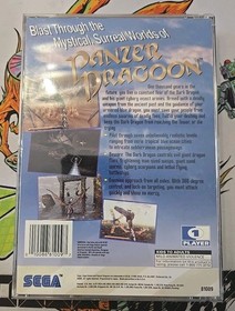 Panzer Dragoon (Sega Saturn, 1995) Authentic CIB Complete w/ Manual + Reg Card 