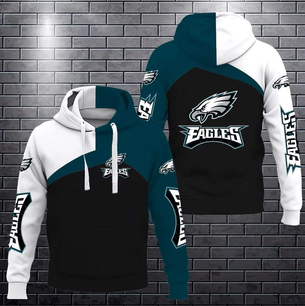 Men's football Sideline Athletic Stack Performance Pullover Hoodie