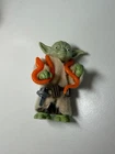 Vintage 1980 Kenner Star Wars Yoda ESB Action Figure w/ Snake Cloth Robe Belt