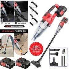 Cordless Power Bagless Vacuum Cleaner Hoover Upright Handheld Lightweight Home