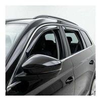 Windabweiser Regenabweiser FüR Skoda Kodiaq 2017-2023 Dunkel Acryl 4Tlg