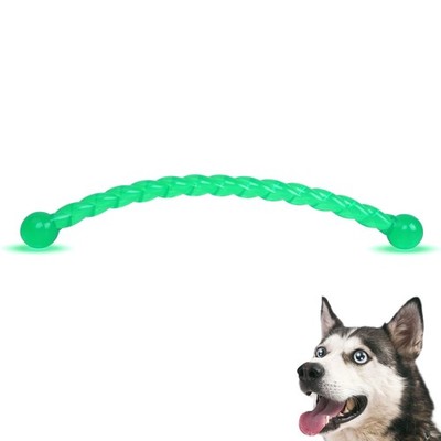 Dog Chew Toys 19'' Long for Medium/Large Dogs Aggressive Chewers, Rubber Dog ...