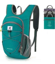 SKYSPER Foldable Small Hiking Backpack 15L/20L Travel Daypack Lightweight