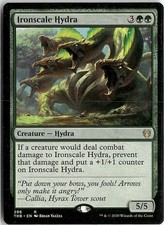 2020 Theros Beyond Death Ironscale Hydra Expansion/Rare #296