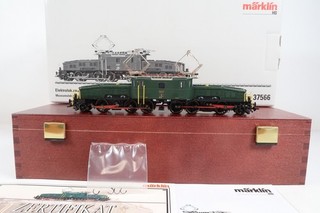 Märklin 37566 H0 Electric Locomotive Be 6/8 "SBB Crocodile" Museum Locomotive MFX Sound Original Packaging