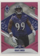 2021 Panini Phoenix Rookie Pink 178/199 Odafe Oweh #156 rf2
