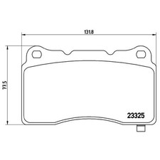 Satz Bremsbeläge Bremsklötze vorne für Opel Astra J P10 Insignia A G09 | 2453