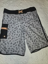 Y2K Youth Boys Art Class Swim Trunks Board Shorts Size XL 14