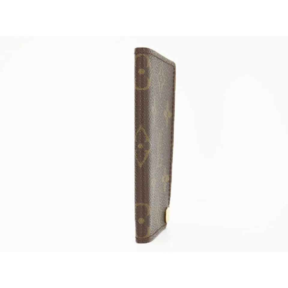 Louis Vuitton Monograma Porte Carte Estuche para Tarjetas de Presión de Crédito Usado LIBR-0 Foto 3 de 4