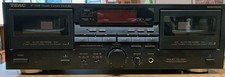 Vintage TEAC W700R Double Cassette Deck Player - Powers Up - Needs Belts