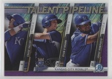 2017 Bowman Mega Box Purple Refractor 15/250 Chase Vallot Ryan O'Hearn 0c6