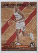 2022 Chronicles Draft Picks Donruss Power Formulas Red /149 Jabari Smith Jr 1le
