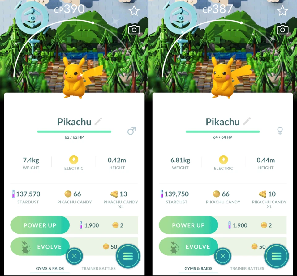 Pokémon Shiny Pikachu Stamp Rally Lego Background - PTC Go 20K Dust - Image 1 of 1