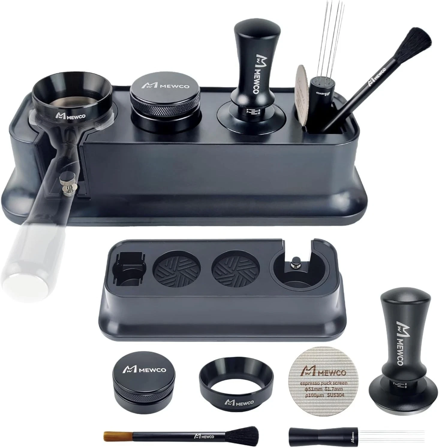 Barista Essential Tools: Complete 7-Piece Espresso Set for Coffee Perfection