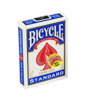 Bicycle Magic Short 1/16'' Poker-Spielkarten Deck Blau Magic-Tricks USPCC