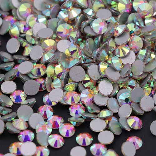 1440pcs Crystal Rhinestones Round Rhinestone Hotfix Clothing Decors ss20 AB