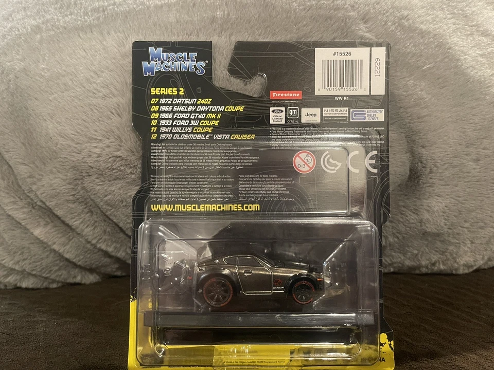 1/64 Muscle Machines 1972 Datsun 240z edición limitada persecución/caza del tesoro Foto 2 de 2