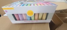 Sun Squad sidewalk chalk 120 pcs non-toxic washable