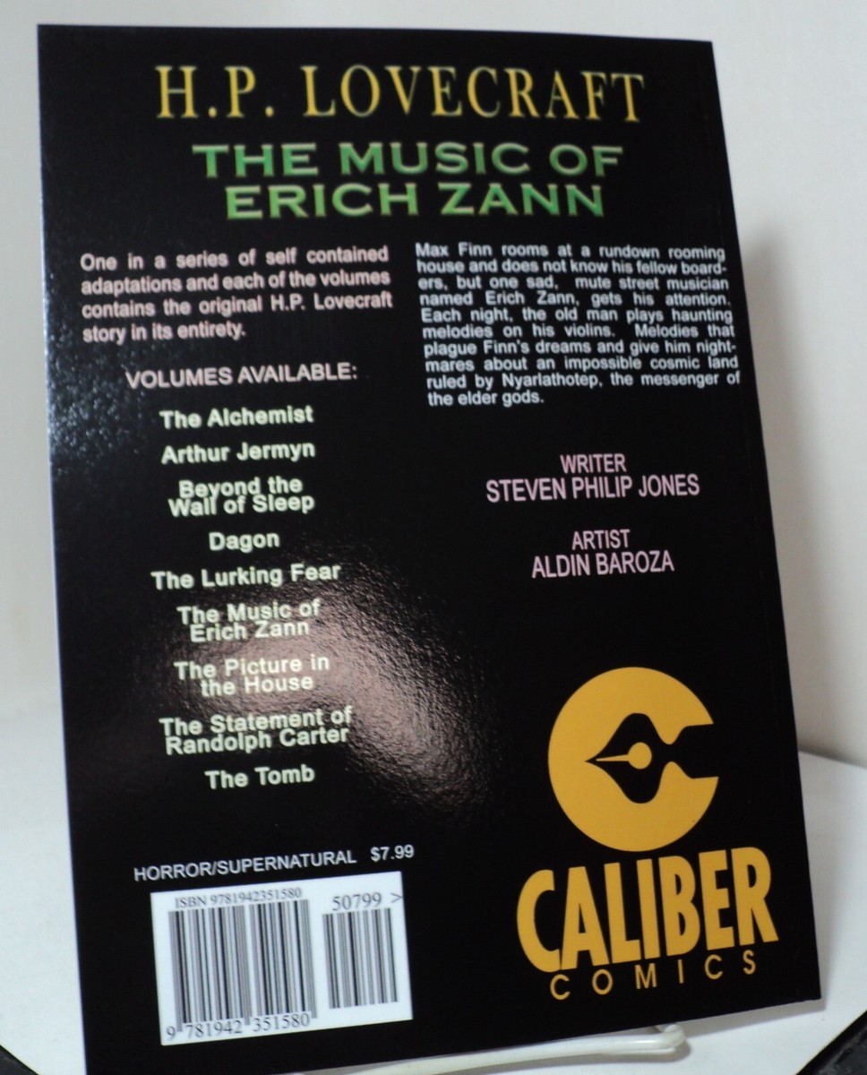 The Music of Erich Zann - HPL - by Stephen Philip Jones & A