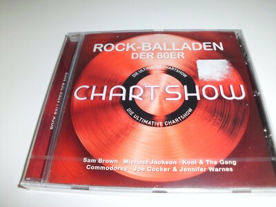  Chartshow -  Rock-Balladen der 80er     CD - OVP