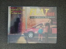 Flat Free Permanent Repair & Flat Tire Preventative Repair Kit 4 8oz bottles USA