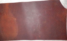 8"x18" DARK BROWN OIL TANNED UTILITY LEATHER COWHIDE avg 1.4mm thick 32