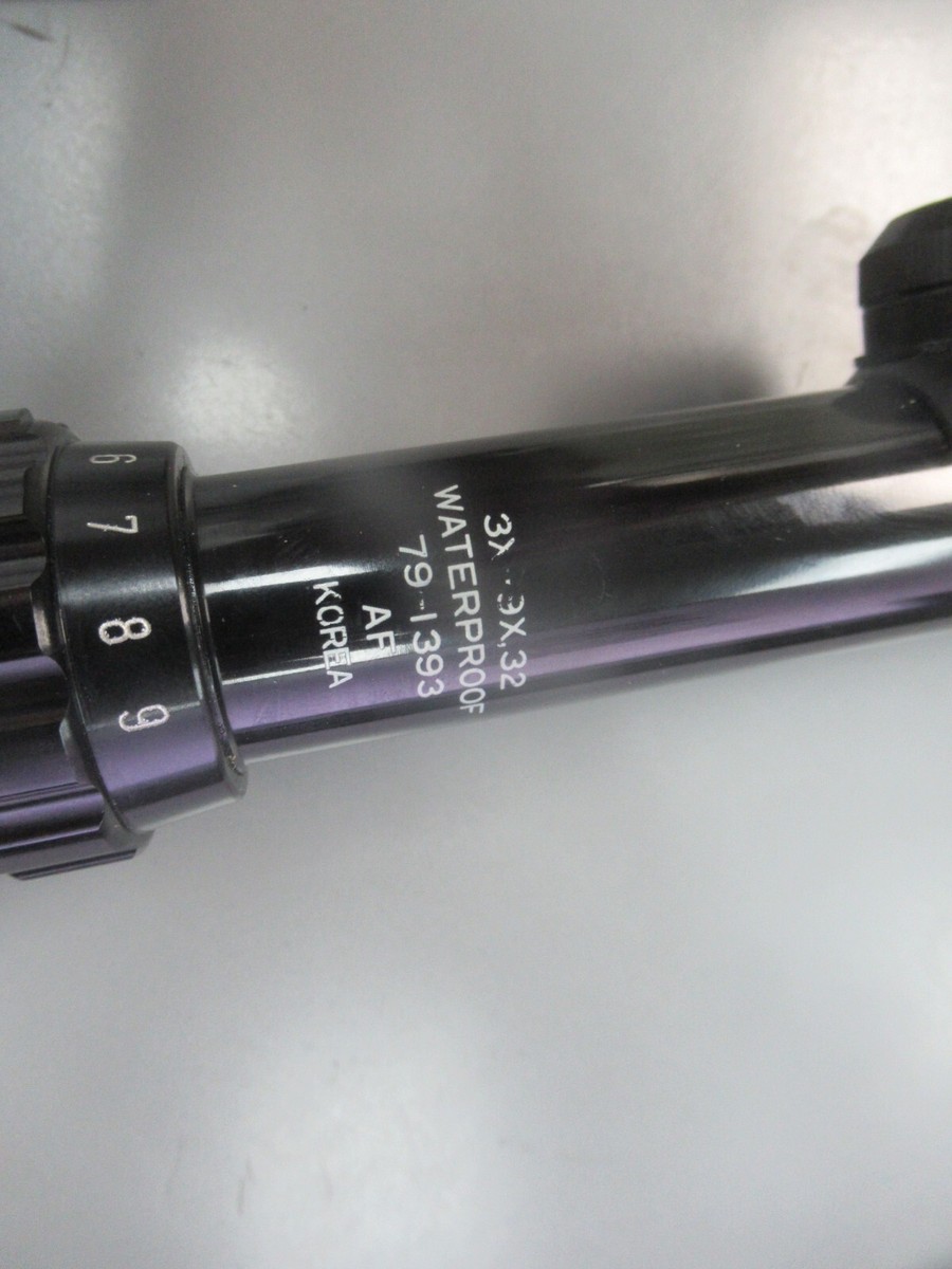 Bushnell Sportview 3-9X32 Duplex Reticle Rifle Scope Korea Model