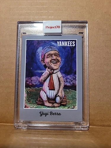 2021 Topps Project70 Encased Artist Card YOGI BERRA/RON ENGLISH #43