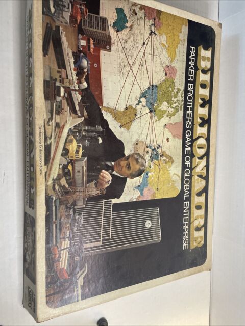Vintage Billionaire Board Game 1973 Global Enterprise Parker Brothers 25