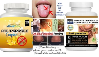 Intestinal Parasite Cleanse Detox Dietary Capsules Supports Digestion kit 