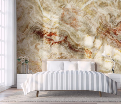 3D Rock Texture K7157 Wallpaper Mural Self-adhesive Removable Sticker Kay
