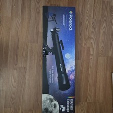 Polaroid IT-160X 75X/150X Refractor Telescope With Full Size Adjustable Tripod
