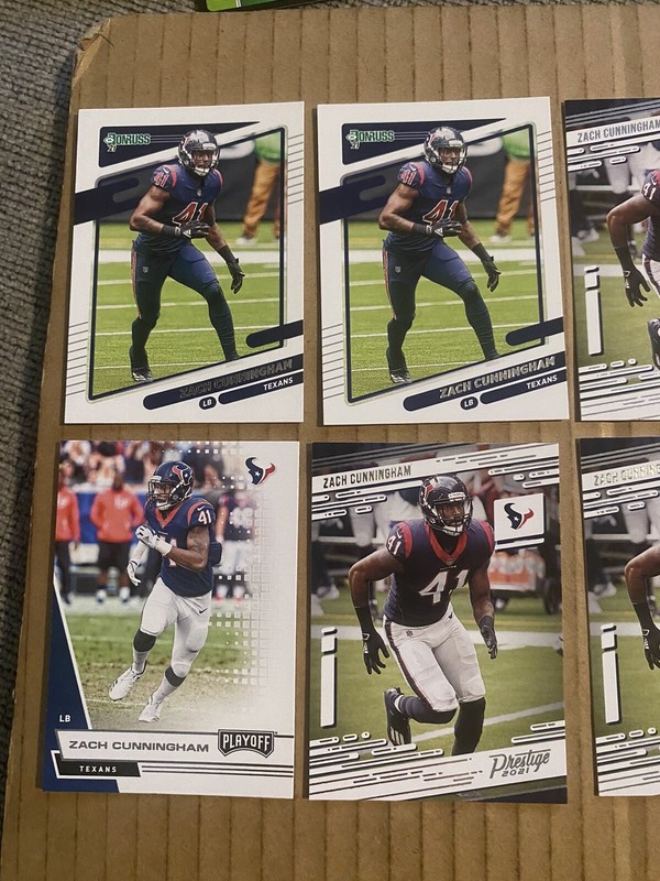 (15) Zach Cunningham  Lot #2 Houston Texans