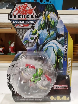 Bakugan Evolutions Sectanoid True Metal Diamond Platinum Series NEW