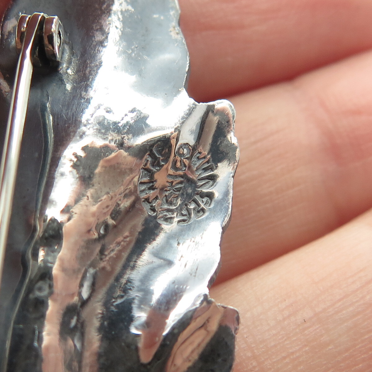 925 Sterling Silver Vintage Mexico Leaf Pin Brooch | eBay