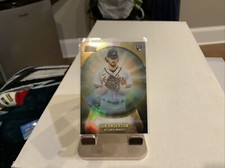 2021 STADIUM CLUB CRYSTAL BALL GOLD REFRACTOR IAN ANDERSON RC 33/50 BRAVES