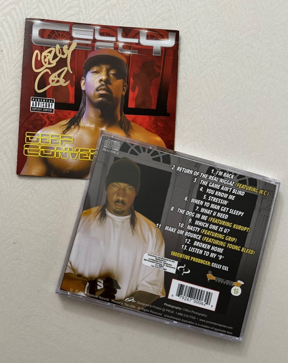 Celly Cel Signed CD Deep Conversation Rap Hip Hop Bay Area Rap | eBay