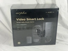 Smart Door Lock with Video Camera - 3 in 1 Camera+Doorbell+Fingerprint NEW!