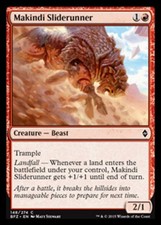 x1 Makindi Sliderunner - Battle for Zendikar - NM - MTG